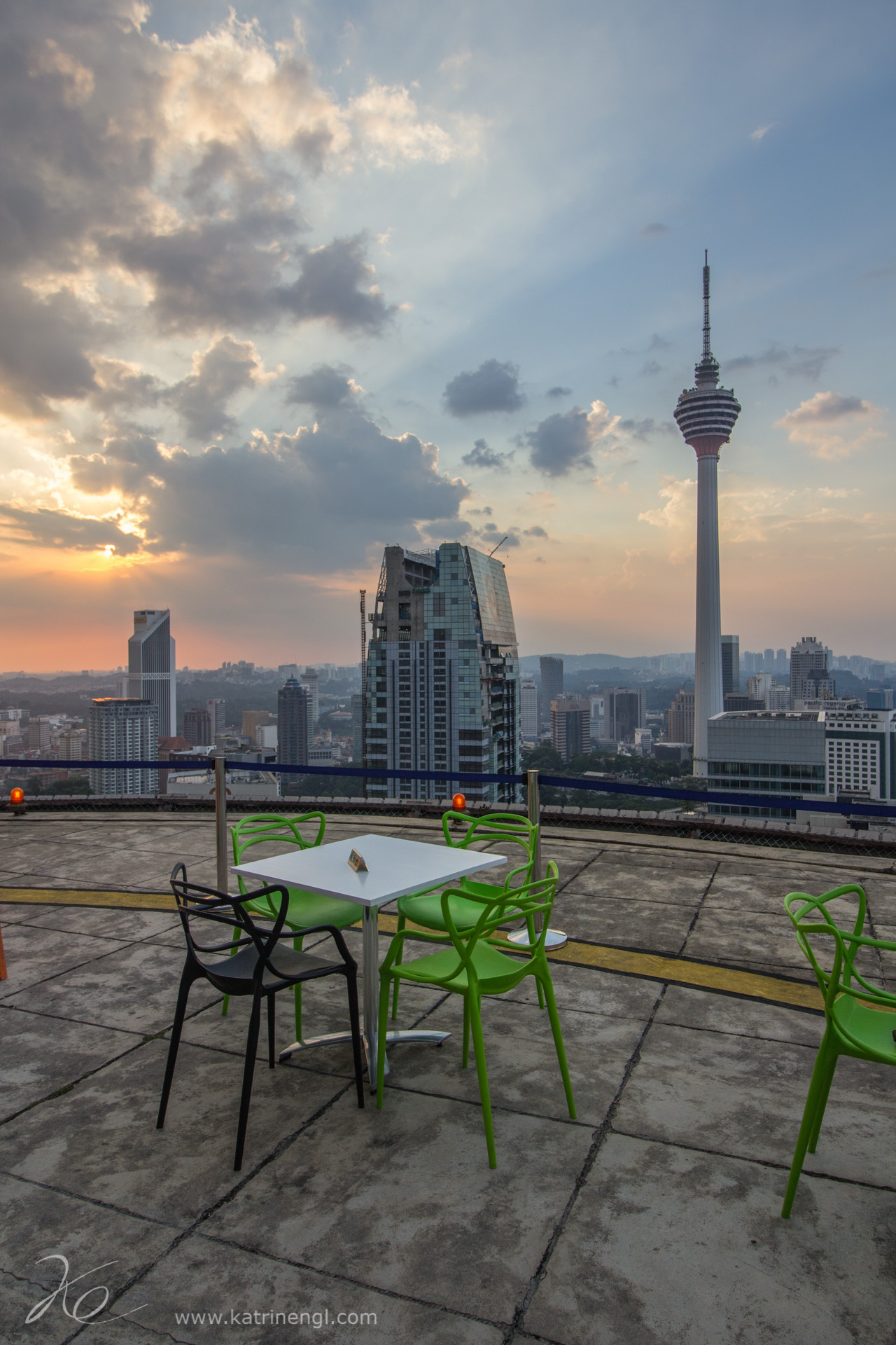 Kuala Lumpur Heli lounge bar