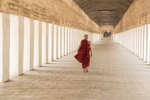 Monk in Bagan